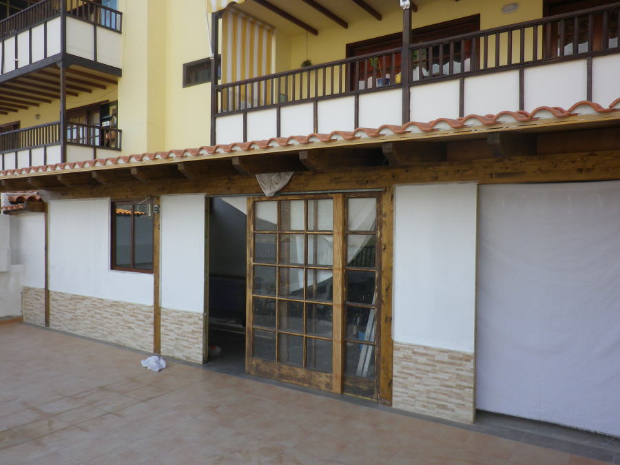 pérgola cerrada 