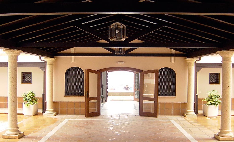 Pérgola decorativa
