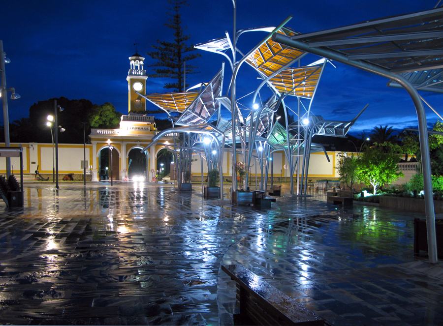 Pérgolas de la Plaza del Rey