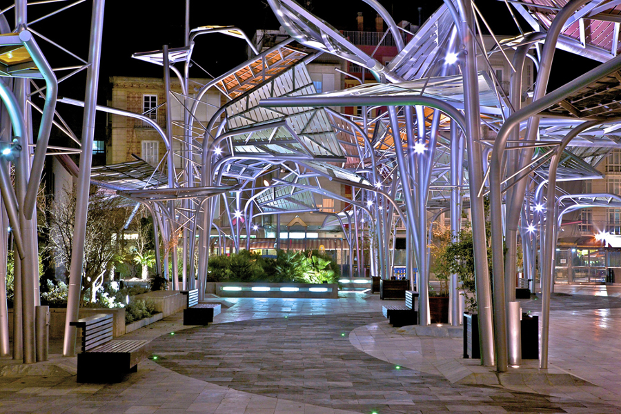 Pérgolas de la Plaza del Rey