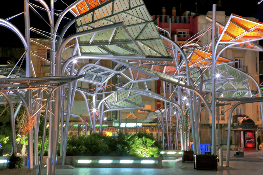 Pérgolas de la Plaza del Rey