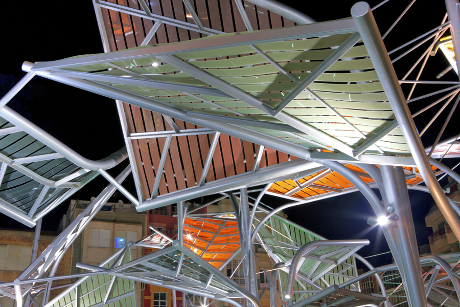 Pérgolas de la Plaza del Rey