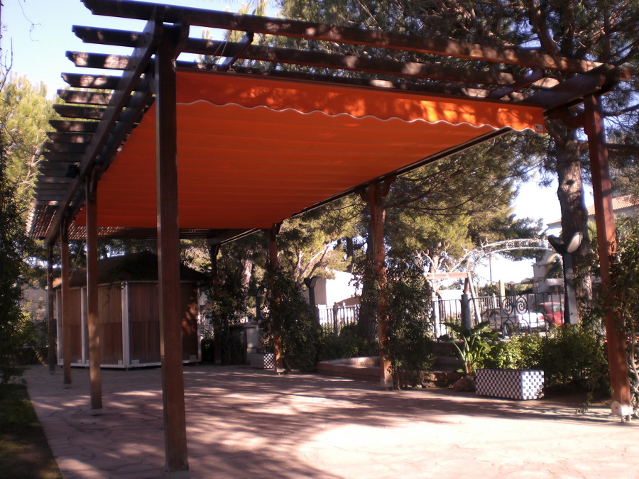 Pergolas de madera