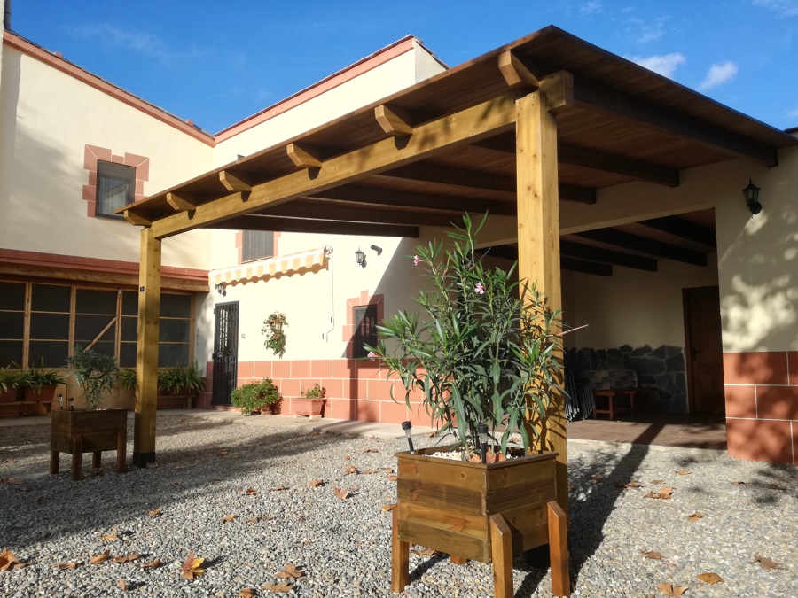 Pergolas de madera