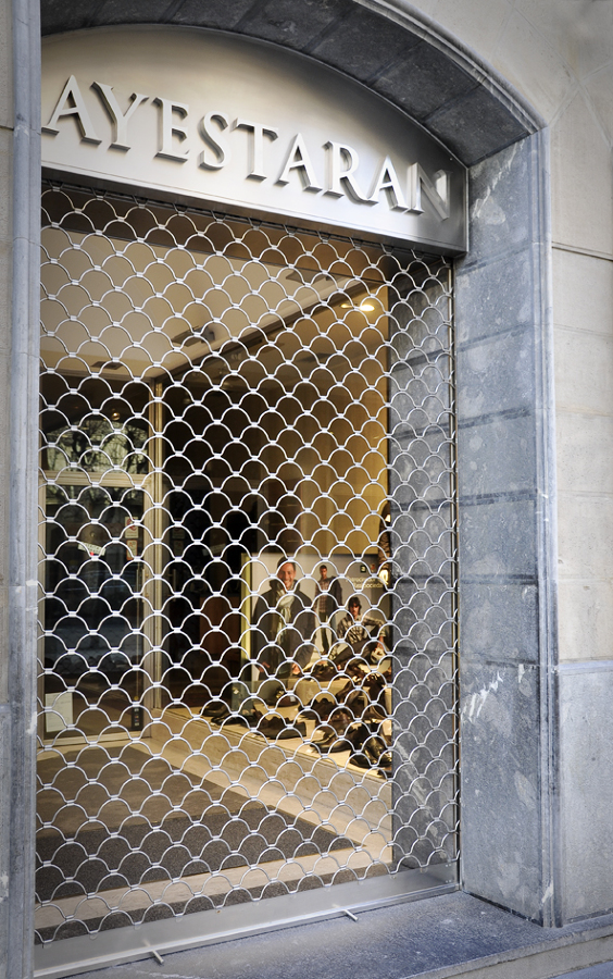 Persiana de seguridad enrollable comercial CONCHA 8