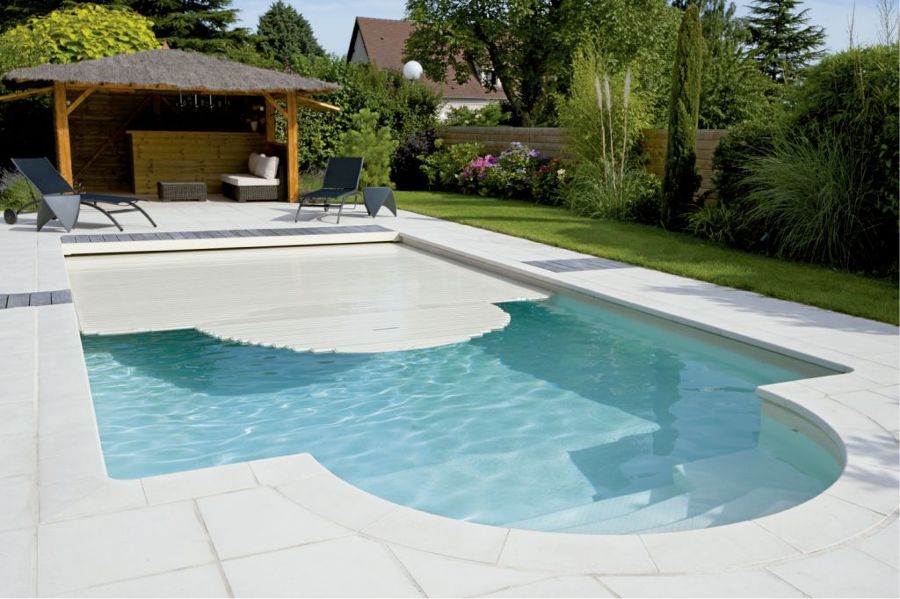 Persiana integrada para piscina