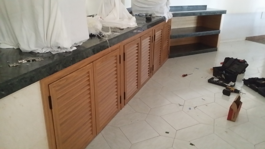 Persiana mallorquina imitación madera