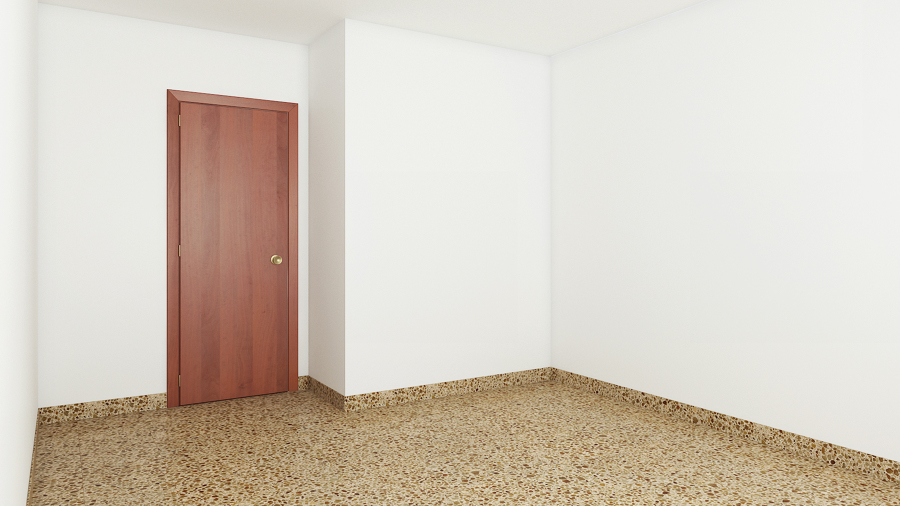 Perspectiva 1- Habitación vacía