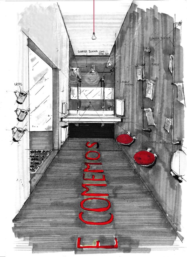 perspectiva a mano alzada