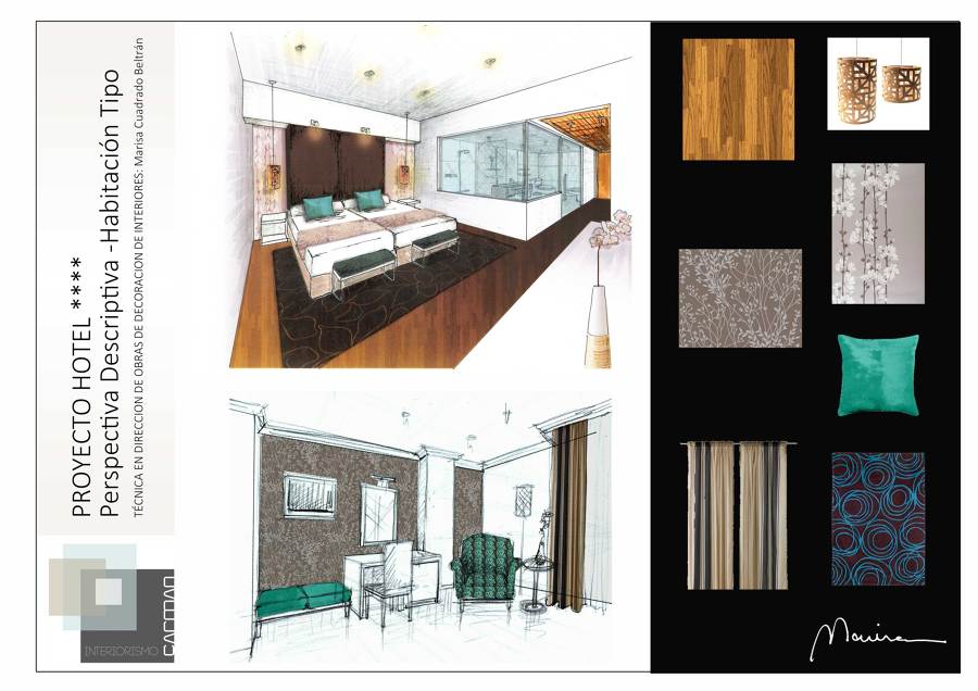 Perspectiva Descriptiva Habitación Tipo