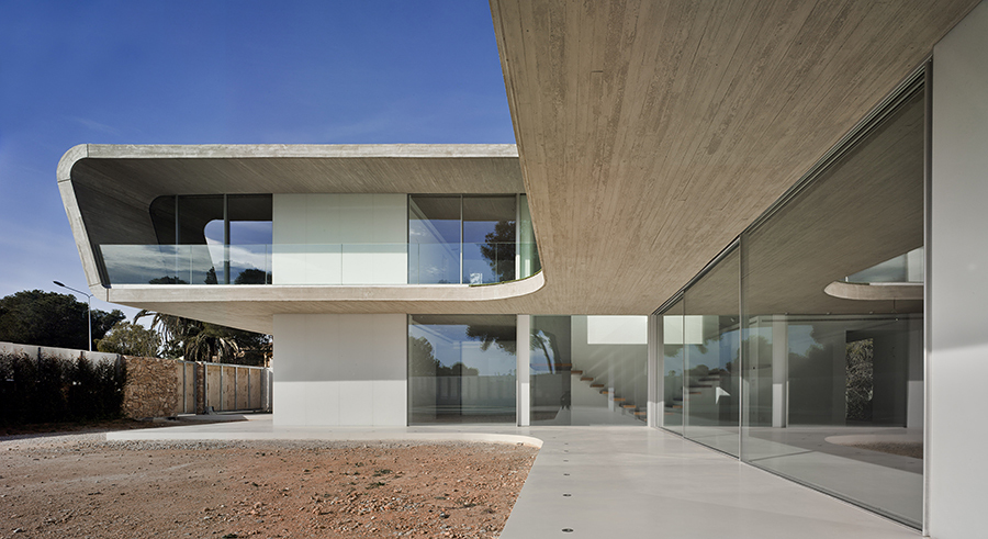 Perspectiva vivienda unifamiliar