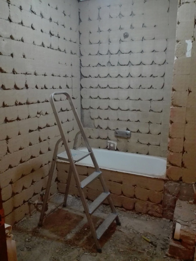 PICADO DE BAÑO EXISTENTE