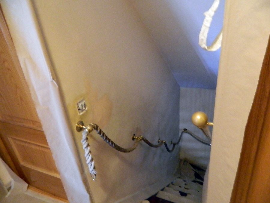 picado y saneado tiro de escalera