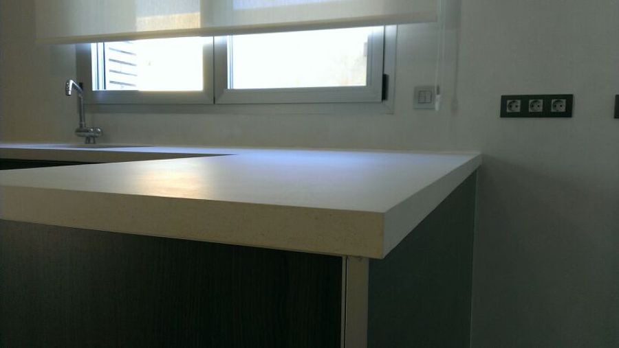 Piedra de microcemento