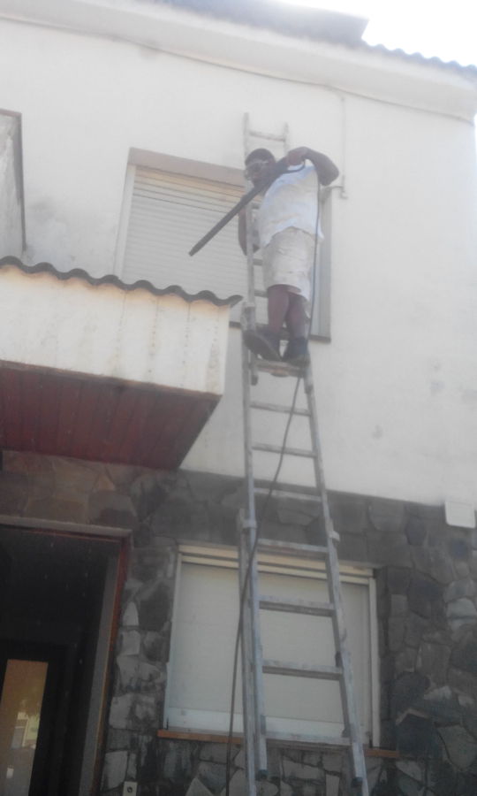 Pintado de Fachada adosada.