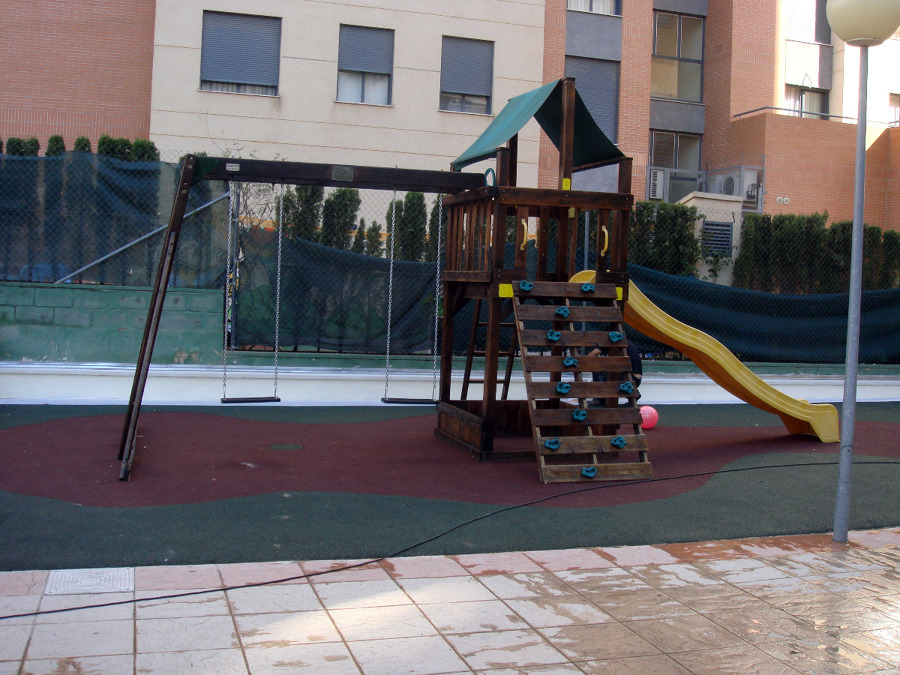 Pintado de jardineras