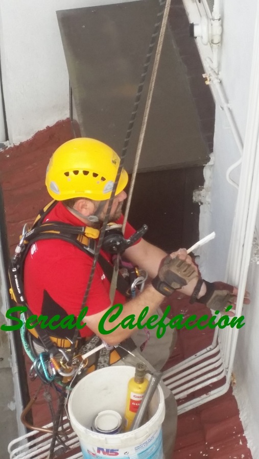 Pintado de la tubería.