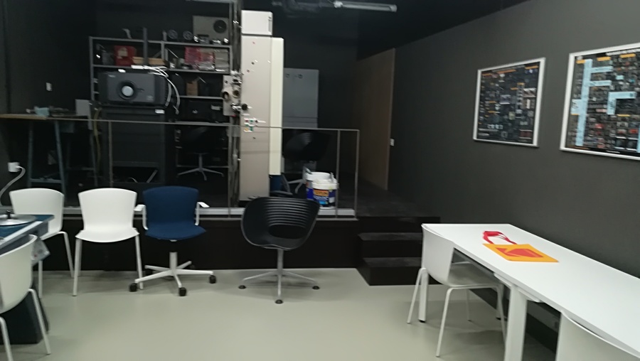 Pintado de laboratorio de cine