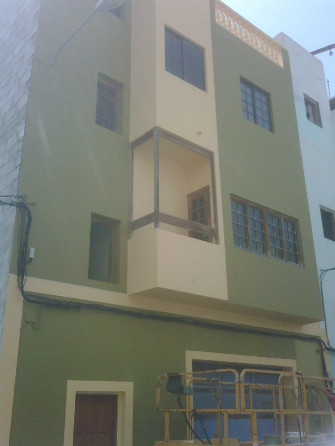 Pintado de una fachada