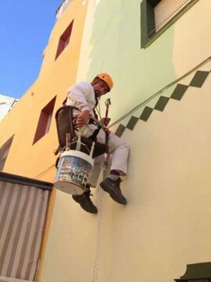 Pintado de unifamiliar exterior