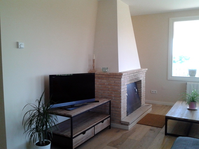 Pintado e instalación del parquet.