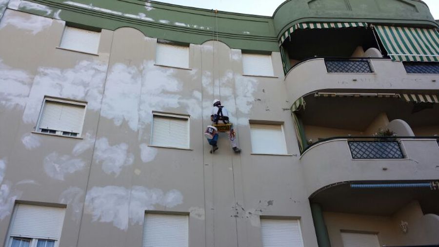 Pintado edificio