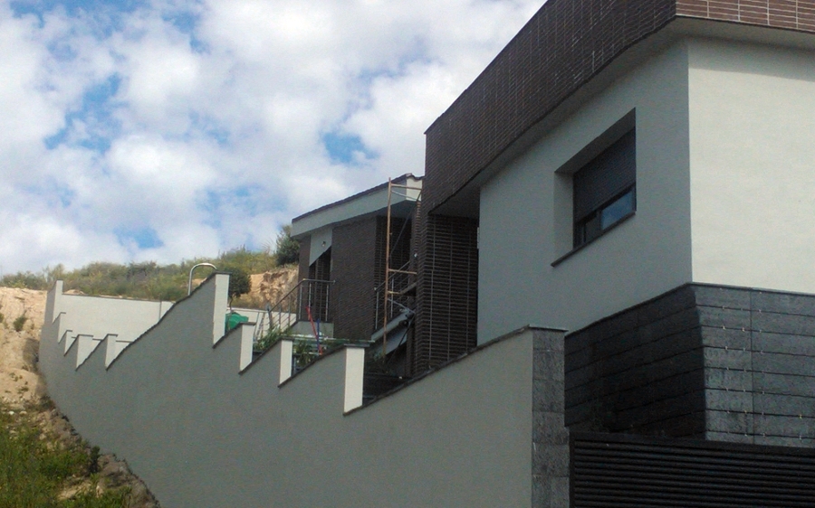 pintado exterior chalet