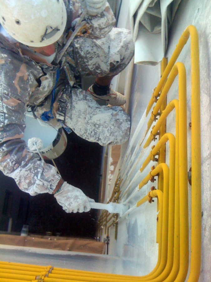 Pintado sin andamios