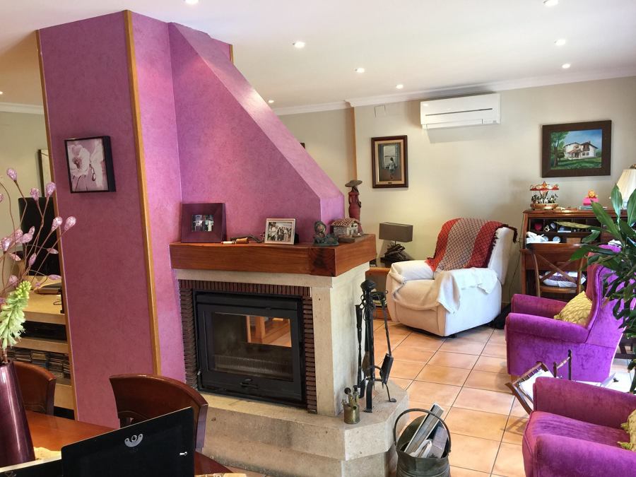 Pintando un salón-comedor