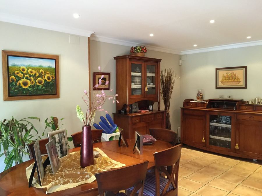 Pintando un salón-comedor