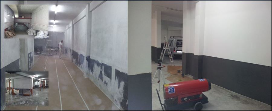 pintar garaje comunidad