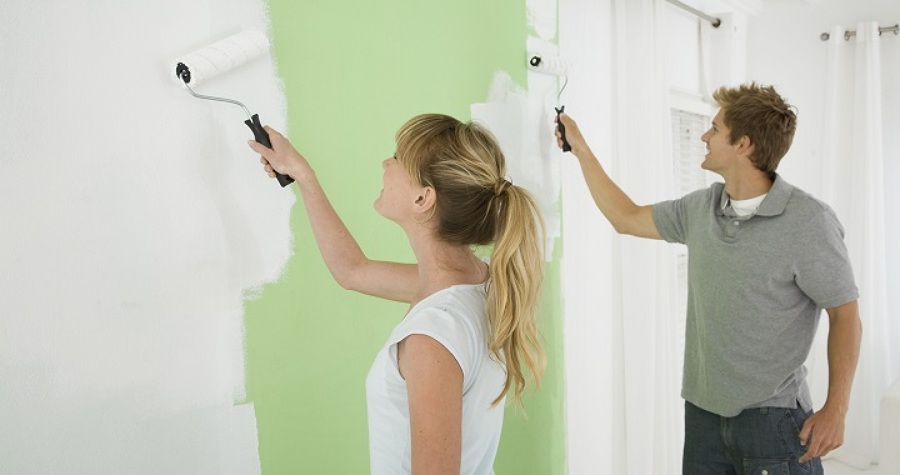 Pintar las paredes: el cambio más visible