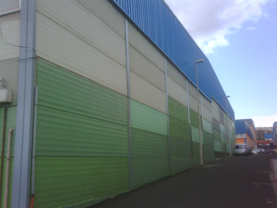 Pintar nave industrial