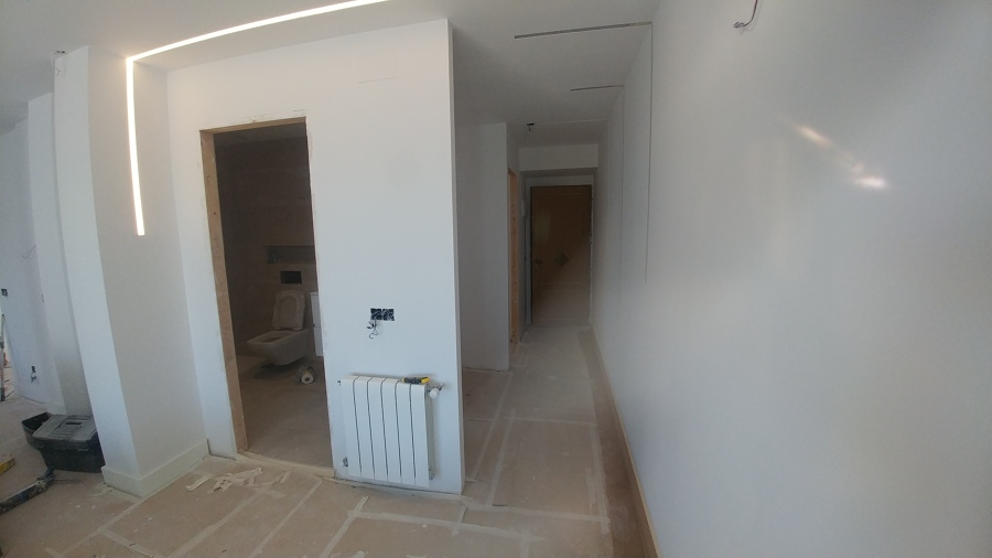 pintura, colocar radiadores