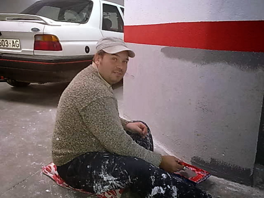 pintura de garaje
