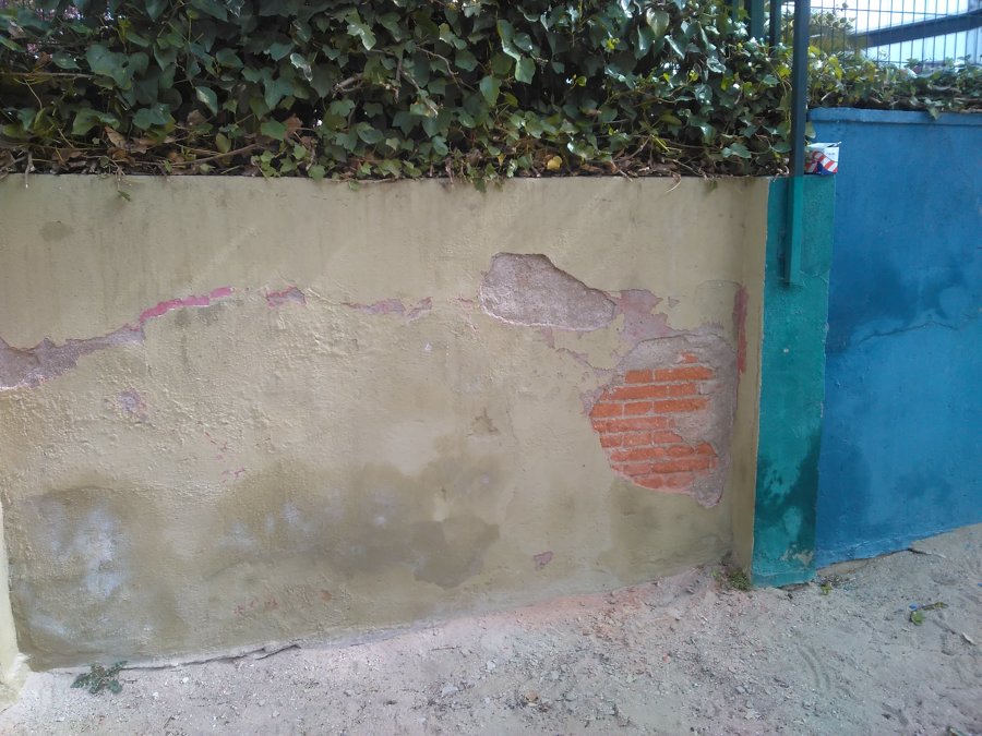 Pintura decorativa para muro de colegio