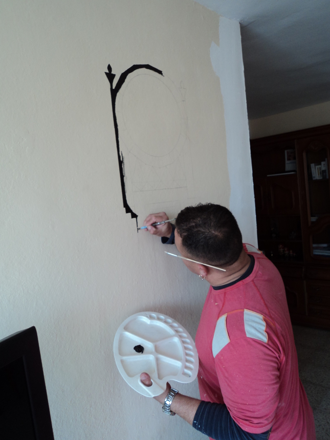 Pintura decorativa Pared.