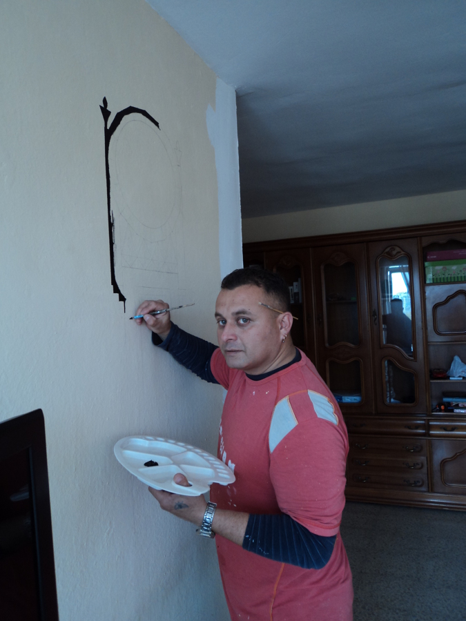 Pintura decorativa Pared.