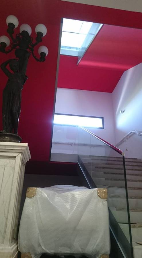 Pintura en la reforma de las oficinas de Endesa en Córdoba