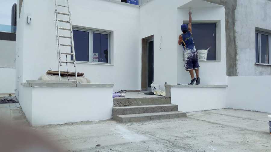 Pintura exterior de fachada