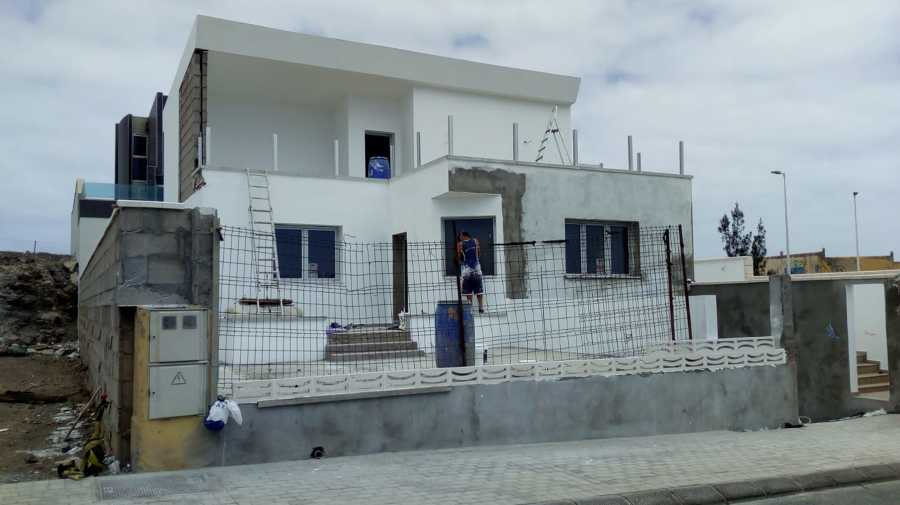 Pintura exterior de fachada