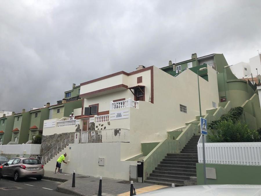 pintura exterior de fachada