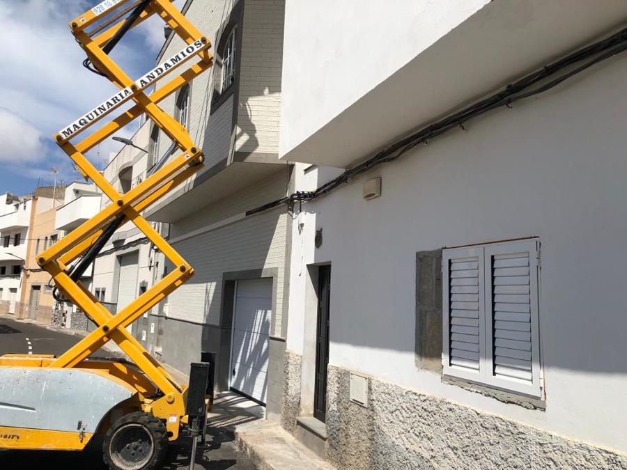 pintura exterior de fachada