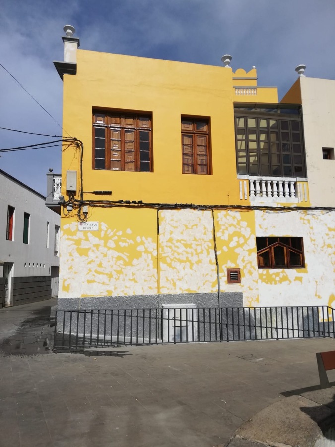 Pintura exterior de fachada