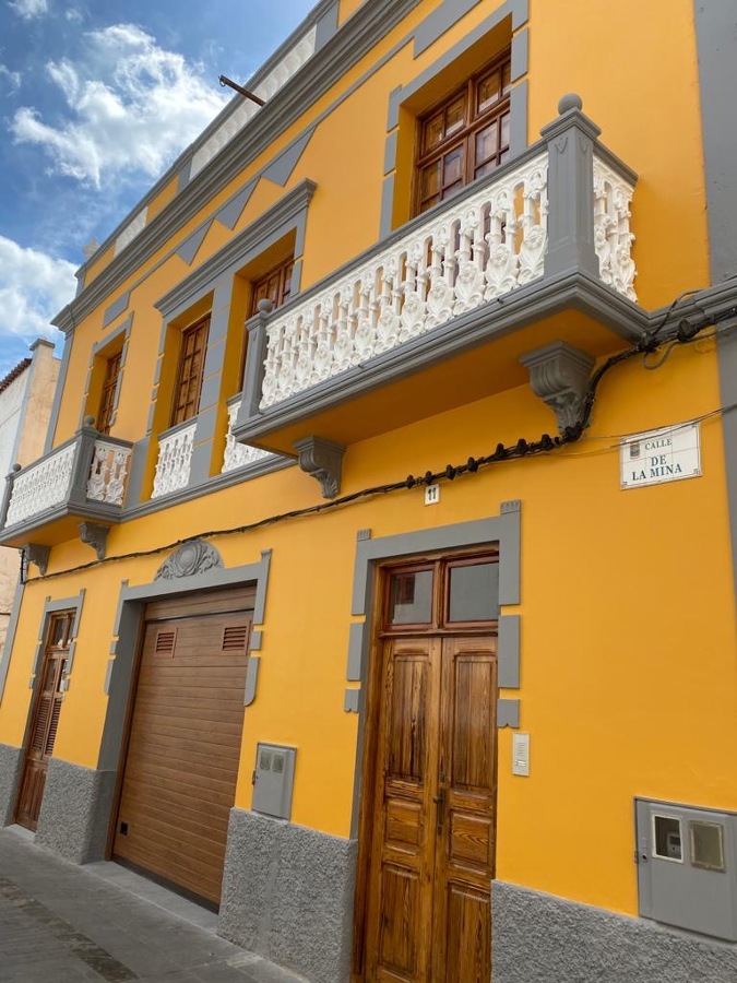 Pintura exterior de fachada