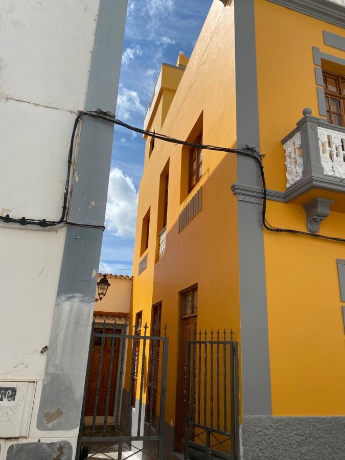 Pintura exterior de fachada