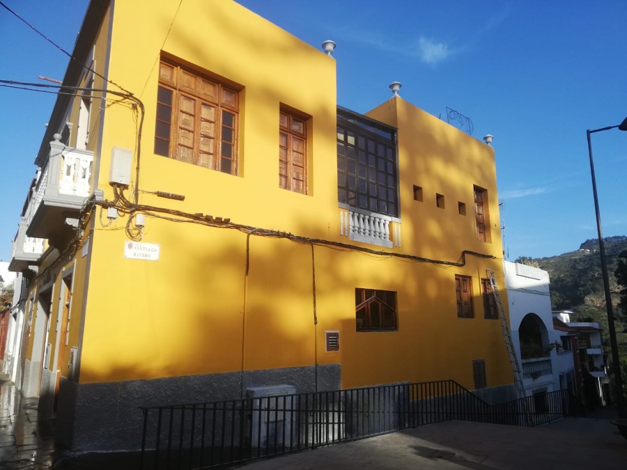 Pintura exterior de fachada