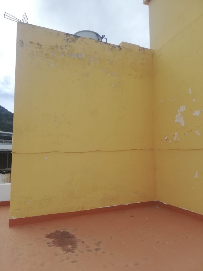 Pintura exterior de fachada reparación de superficies