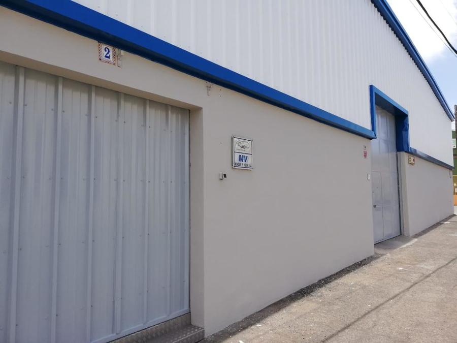 pintura exterior de nave industrial