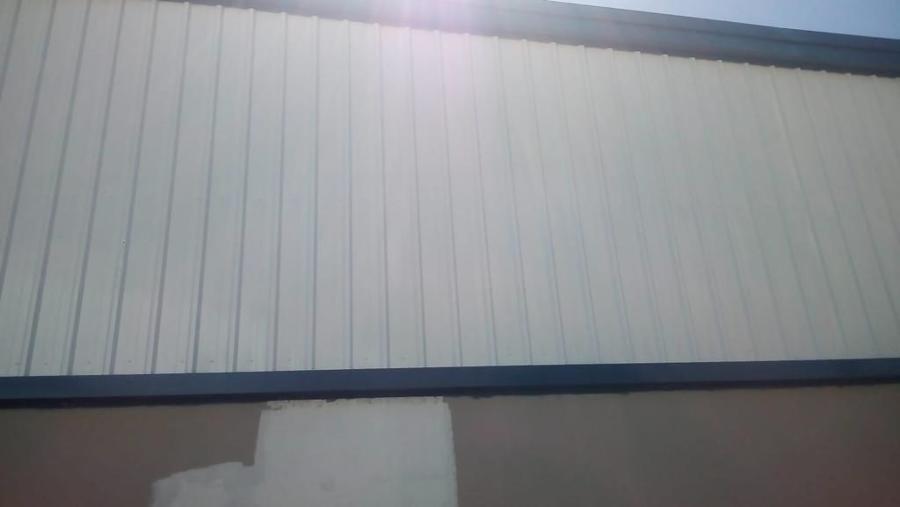 pintura exterior de nave industrial